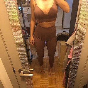 New VS by Pink bra and leggings set